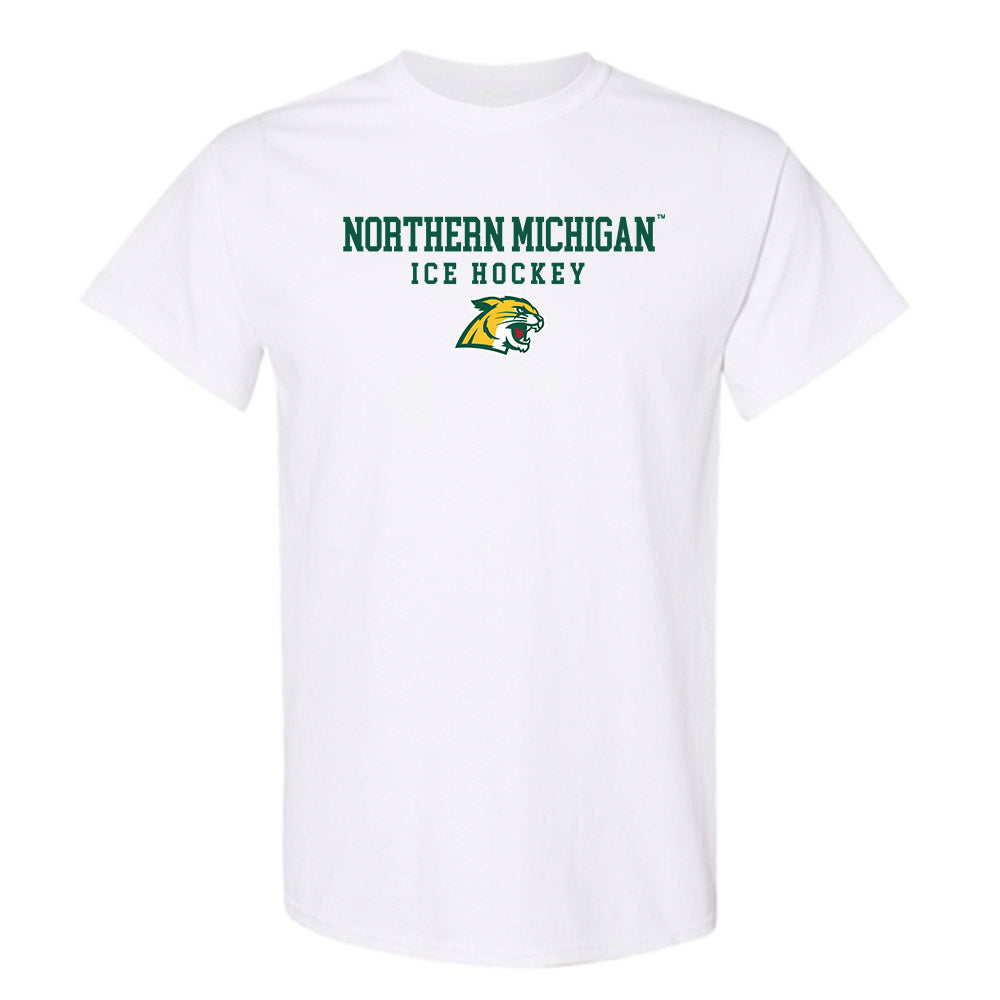 Northern Michigan - NCAA Men's Ice Hockey : Evan Johnson - Classic Shersey T-Shirt-0