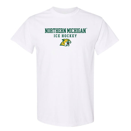 Northern Michigan - NCAA Men's Ice Hockey : Evan Johnson - Classic Shersey T-Shirt-0