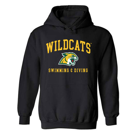 Northern Michigan - NCAA Men's Swimming & Diving : Sebastian Ritsema - Classic Shersey Hooded Sweatshirt-0