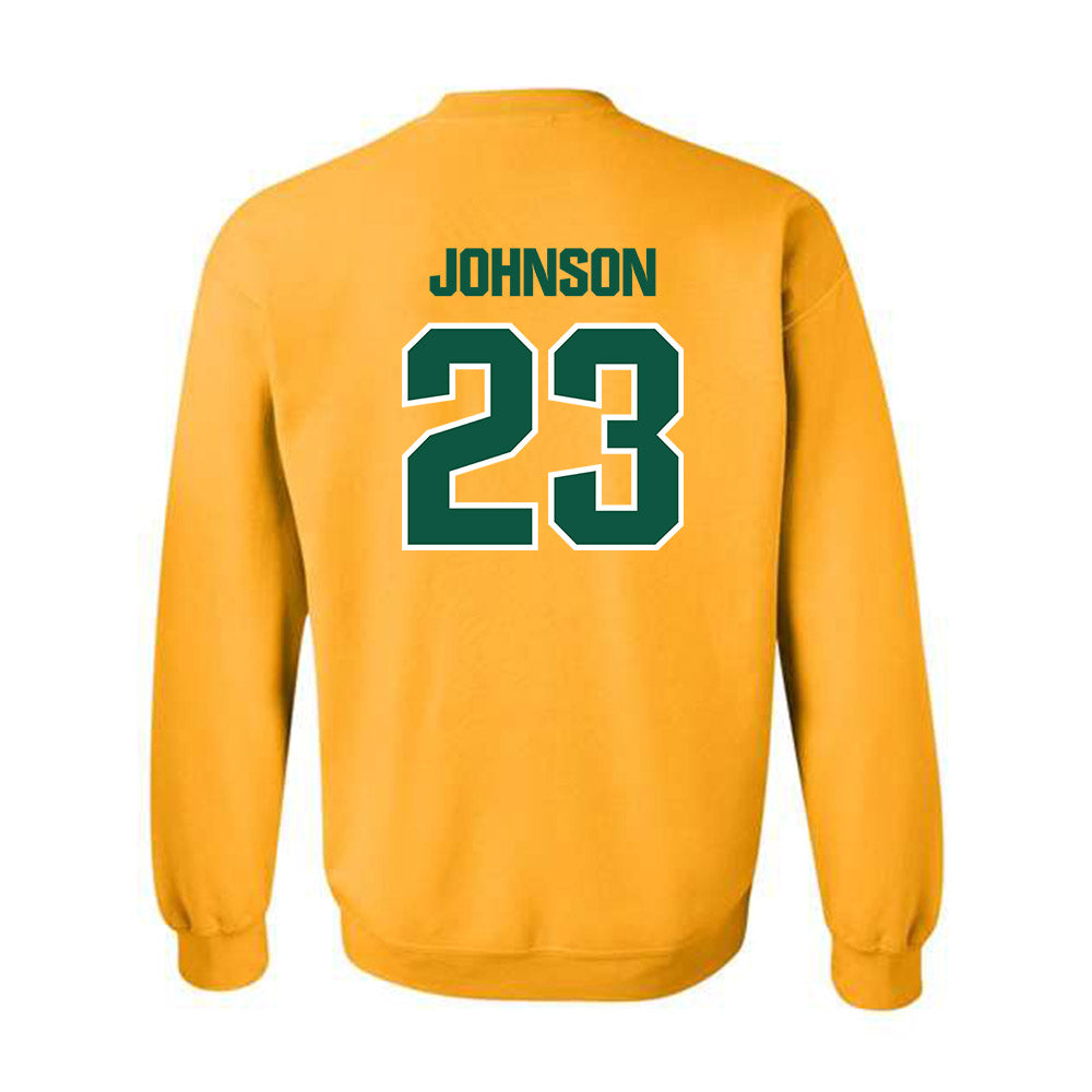 Northern Michigan - NCAA Men's Ice Hockey : Evan Johnson - Classic Shersey Crewneck Sweatshirt-1