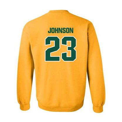 Northern Michigan - NCAA Men's Ice Hockey : Evan Johnson - Classic Shersey Crewneck Sweatshirt-1