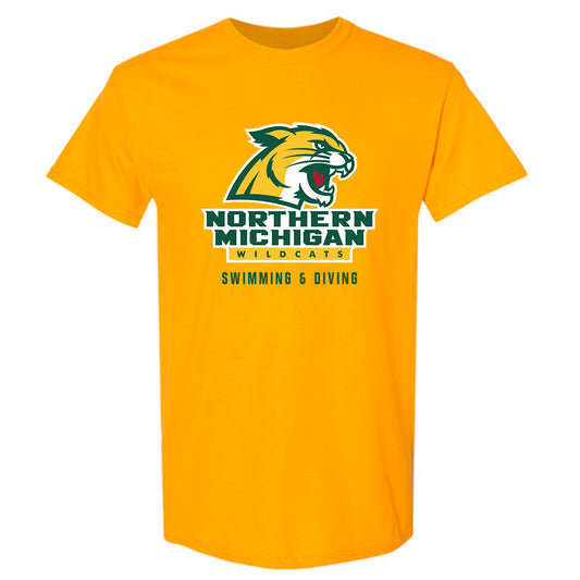 Northern Michigan - NCAA Men's Swimming & Diving : Sebastian Ritsema - Classic Shersey T-Shirt-0