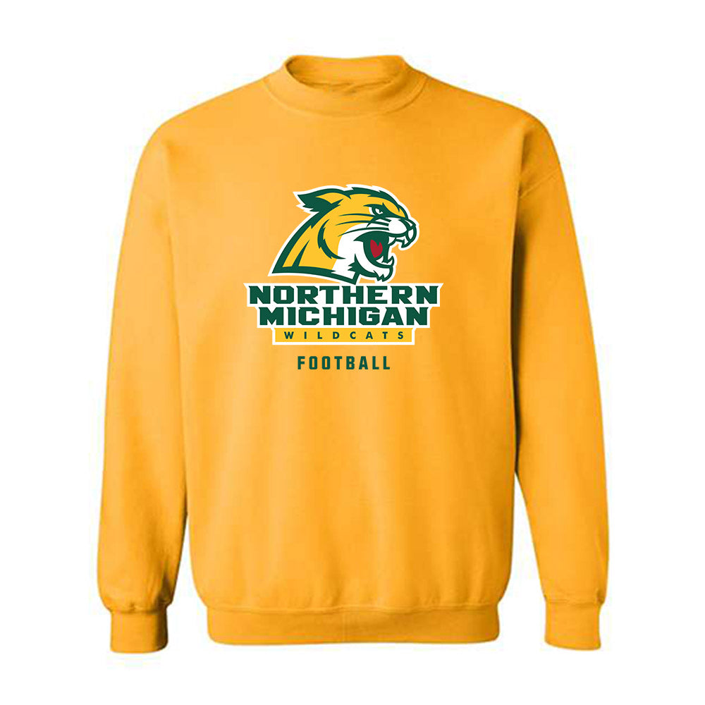 Northern Michigan - NCAA Football : Murphy Monreal - Classic Shersey Crewneck Sweatshirt-0