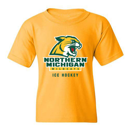 Northern Michigan - NCAA Men's Ice Hockey : Oliver Auyeung-Ashton - Classic Shersey Youth T-Shirt-0