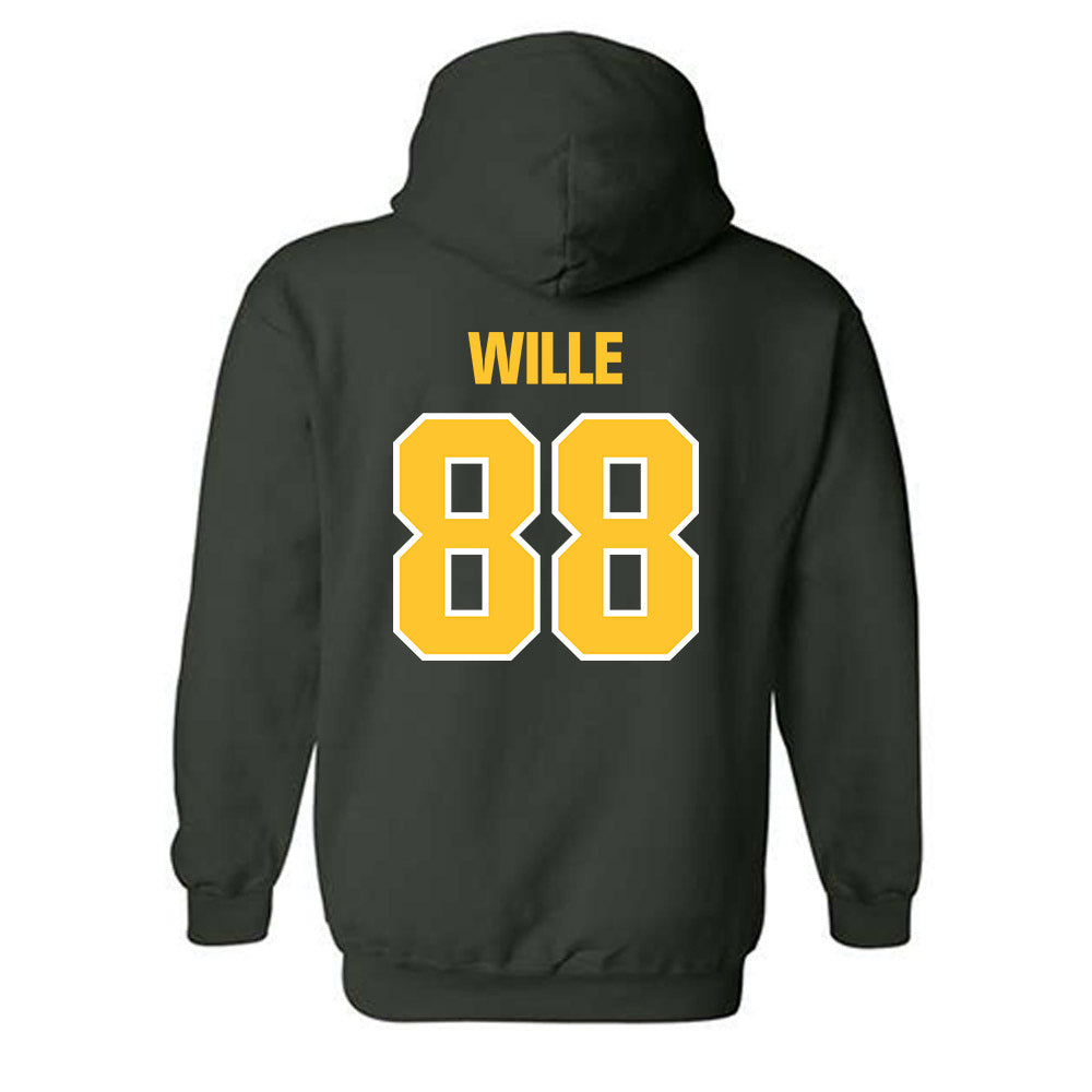 Northern Michigan - NCAA Women's Soccer : Cecilia Wille - Classic Shersey Hooded Sweatshirt-1