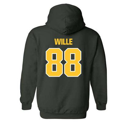 Northern Michigan - NCAA Women's Soccer : Cecilia Wille - Classic Shersey Hooded Sweatshirt-1