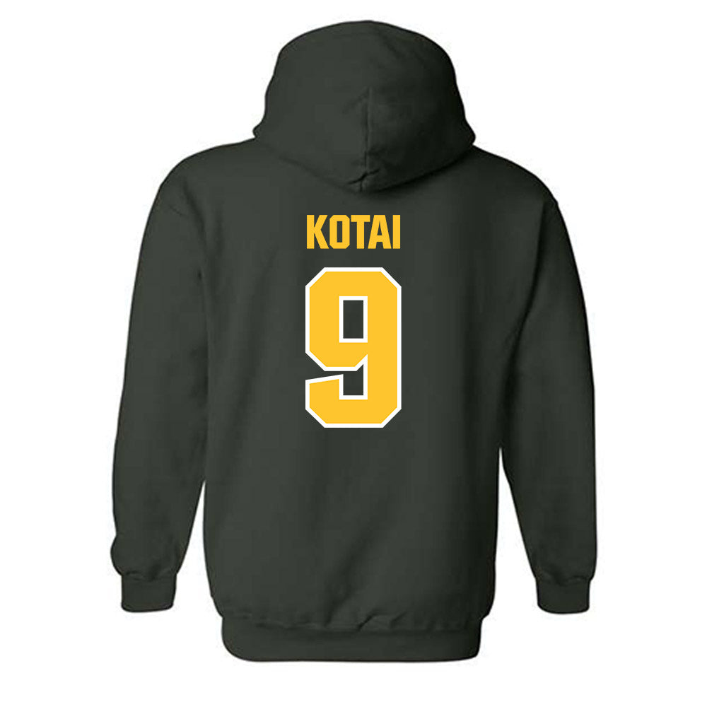 Northern Michigan - NCAA Men's Ice Hockey : Reilley Kotai - Classic Shersey Hooded Sweatshirt-1