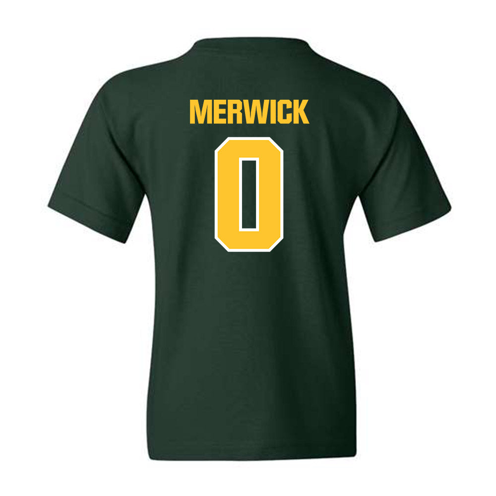Northern Michigan - NCAA Men's Basketball : Derek Merwick - Youth T-Shirt