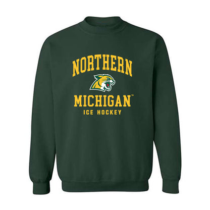  - NCAA Men's Ice Hockey : Tanner Latsch - Classic Shersey Crewneck Sweatshirt-0