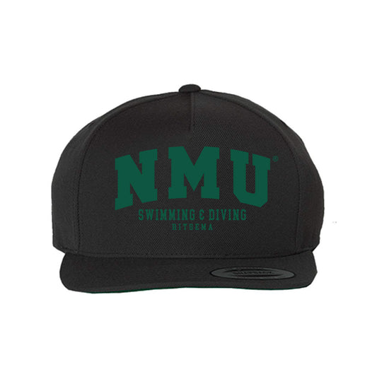 Northern Michigan - NCAA Men's Swimming & Diving : Sebastian Ritsema - Snapback Hat-0