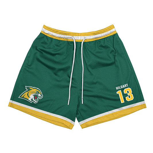 Northern Michigan - NCAA Football : Brady Hilgart - Green Shorts-0