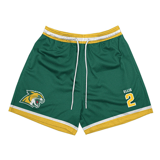 Northern Michigan - NCAA Women's Soccer : Gretchen Ellis - Green Shorts-0