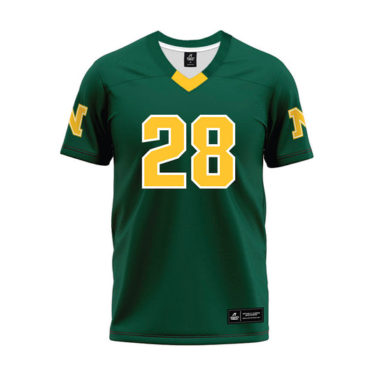 Northern Michigan - NCAA Football : Tyler Van Sluys - Green Premium Football Jersey-0