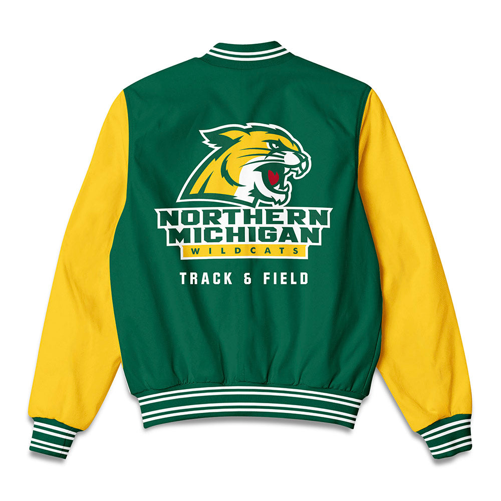 Northern Michigan - NCAA Women's Track & Field : Meadow Ptak - Bomber Jacket-1