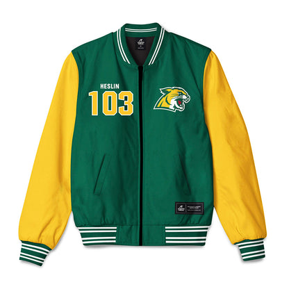 Northern Michigan - NCAA Women's Wrestling : Emma Heslin - Bomber Jacket-0