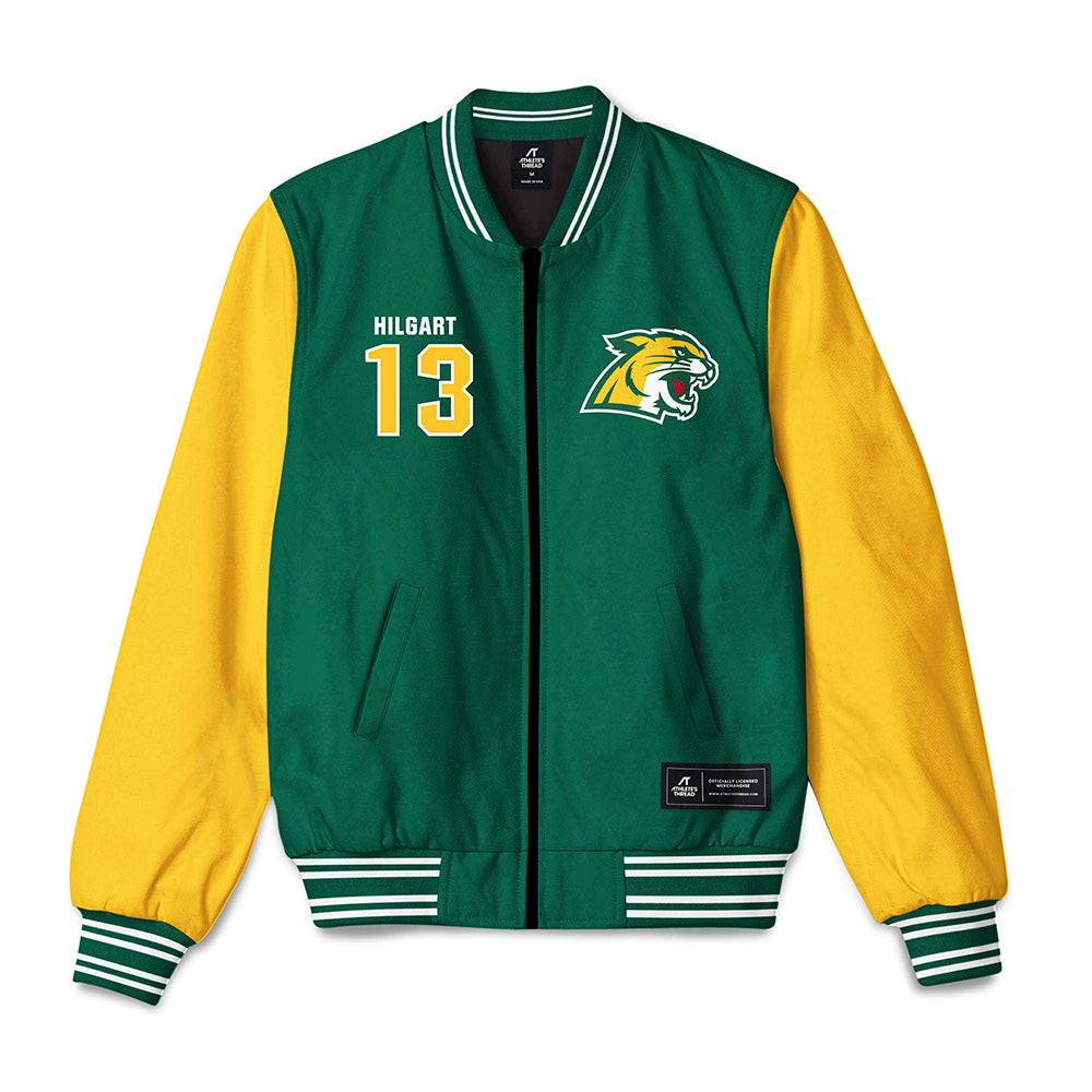 Northern Michigan - NCAA Football : Brady Hilgart - Bomber Jacket-0