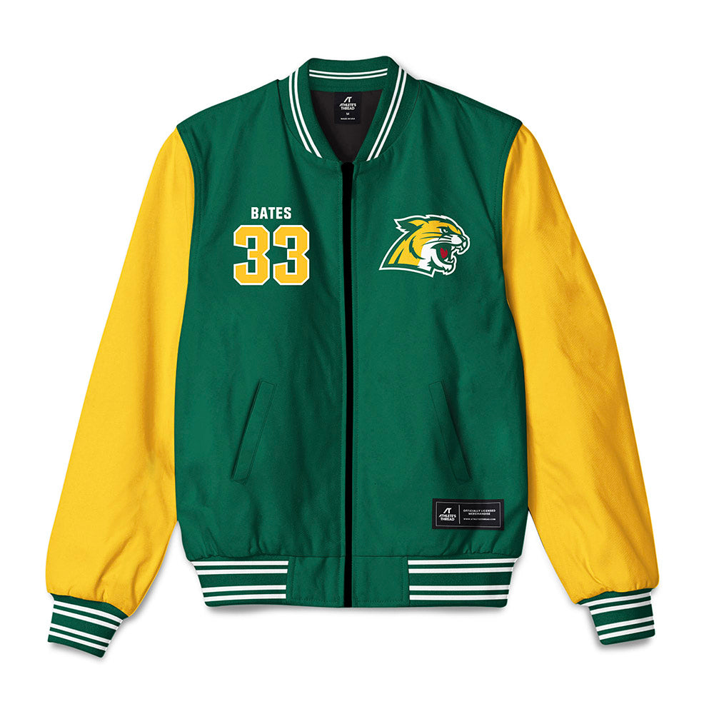 Northern Michigan - NCAA Women's Basketball : Ava Bates - Bomber Jacket-0