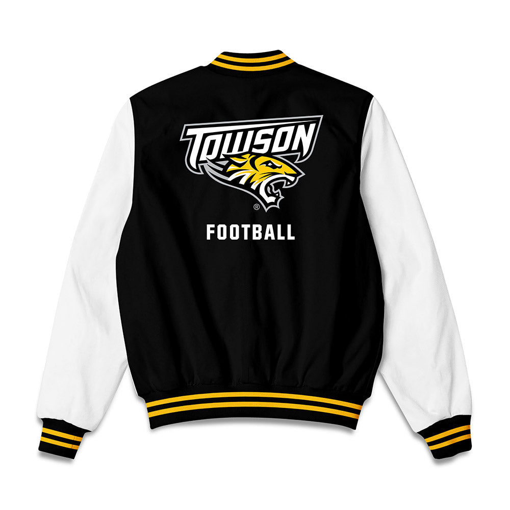 Towson - NCAA Football : Benny Adams - Bomber Jacket-1