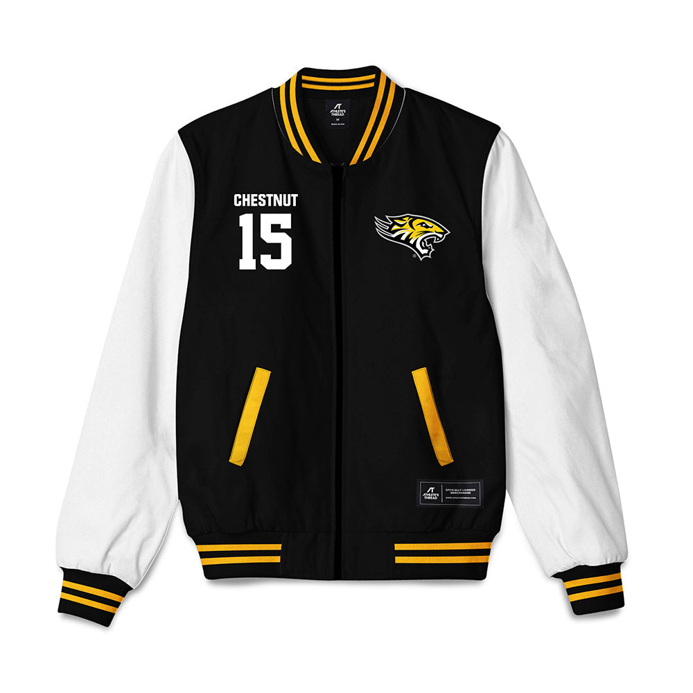Towson - NCAA Football : Seth Chestnut - Bomber Jacket-0