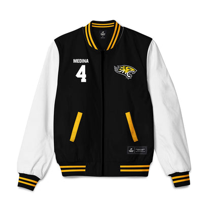 Towson - NCAA Softball : Amanda Medina - Bomber Jacket-0