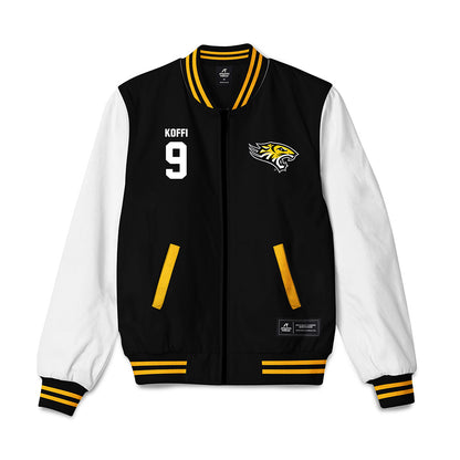 Towson - NCAA Football : Chris Koffi - Bomber Jacket-0