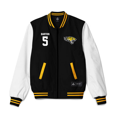 Towson - NCAA Men's Basketball : Jon Barton - Bomber Jacket-0