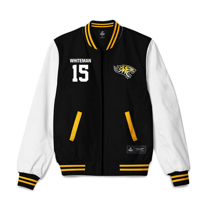 Towson - NCAA Baseball : Jacob Whiteman - Bomber Jacket-0
