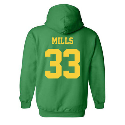 Norfolk State - NCAA Football : Edward Mills - Classic Shersey Hooded Sweatshirt-1
