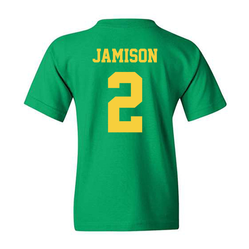 Norfolk State - NCAA Men's Basketball : Elijah Jamison - Classic Shersey Youth T-Shirt-1