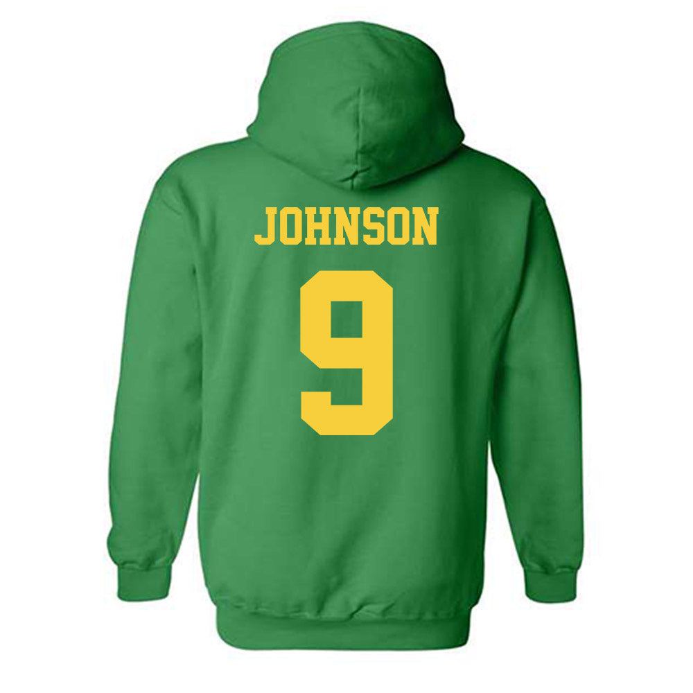 Norfolk State - NCAA Football : Reggie Johnson - Classic Shersey Hooded Sweatshirt-1