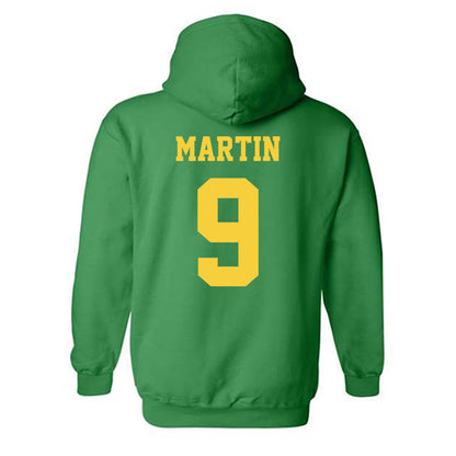 Norfolk State - NCAA Football : Javontay Martin - Classic Shersey Hooded Sweatshirt-1