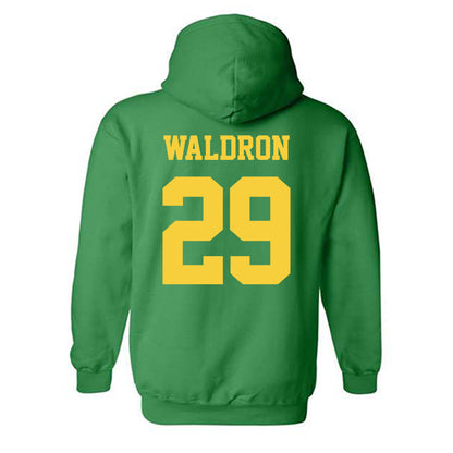 Norfolk State - NCAA Football : Javier Waldron - Classic Shersey Hooded Sweatshirt-1