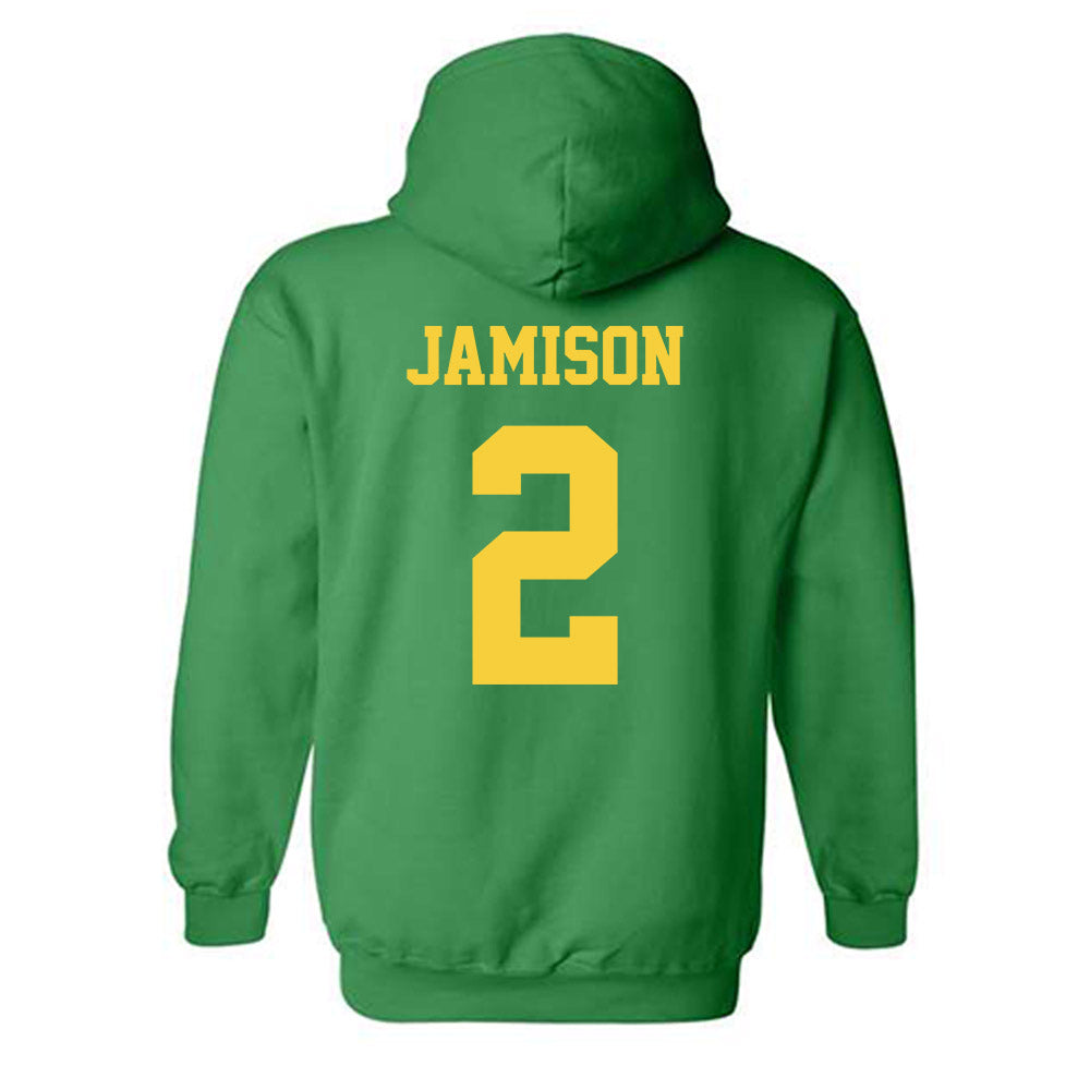 Norfolk State - NCAA Men's Basketball : Elijah Jamison - Classic Shersey Hooded Sweatshirt-1