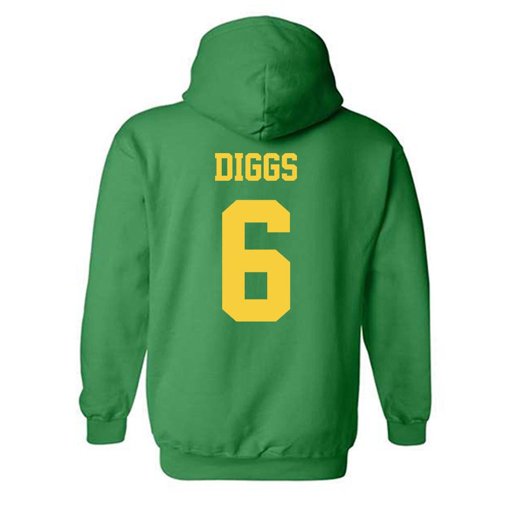 Norfolk State - NCAA Football : Keontae Diggs - Classic Shersey Hooded Sweatshirt-1
