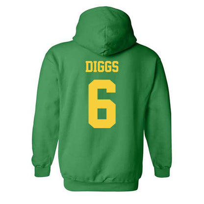 Norfolk State - NCAA Football : Keontae Diggs - Classic Shersey Hooded Sweatshirt-1
