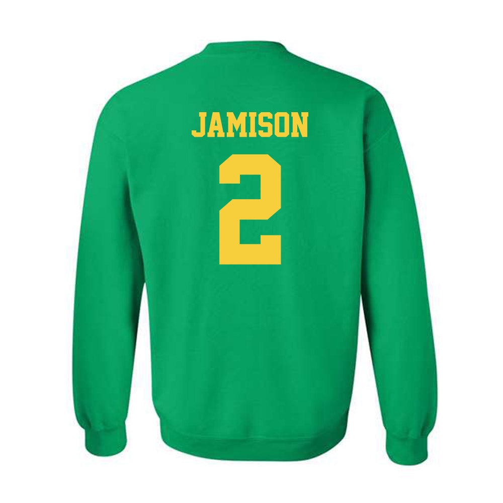 Norfolk State - NCAA Men's Basketball : Elijah Jamison - Classic Shersey Crewneck Sweatshirt-1