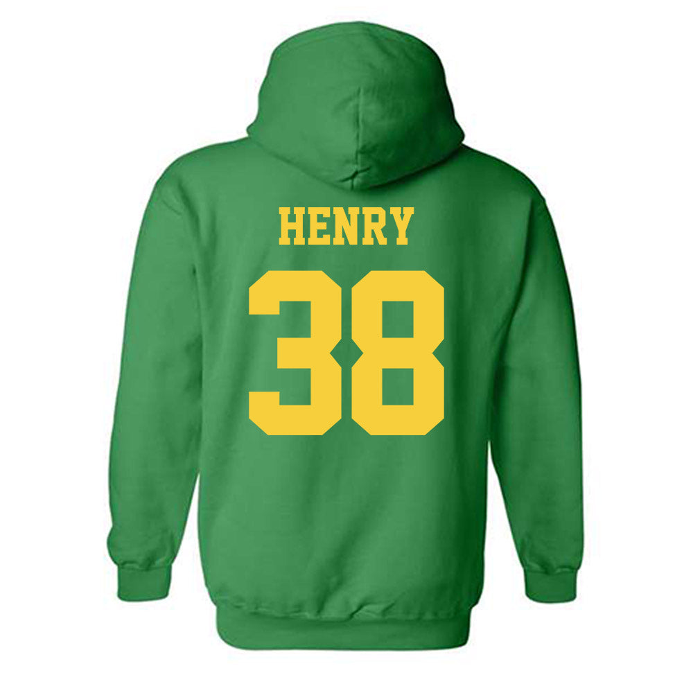 Norfolk State - NCAA Football : Christian Henry - Classic Shersey Hooded Sweatshirt-1