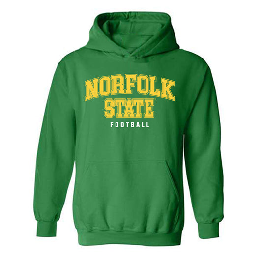Norfolk State - NCAA Football : DaJean Golmond - Classic Shersey Hooded Sweatshirt-0