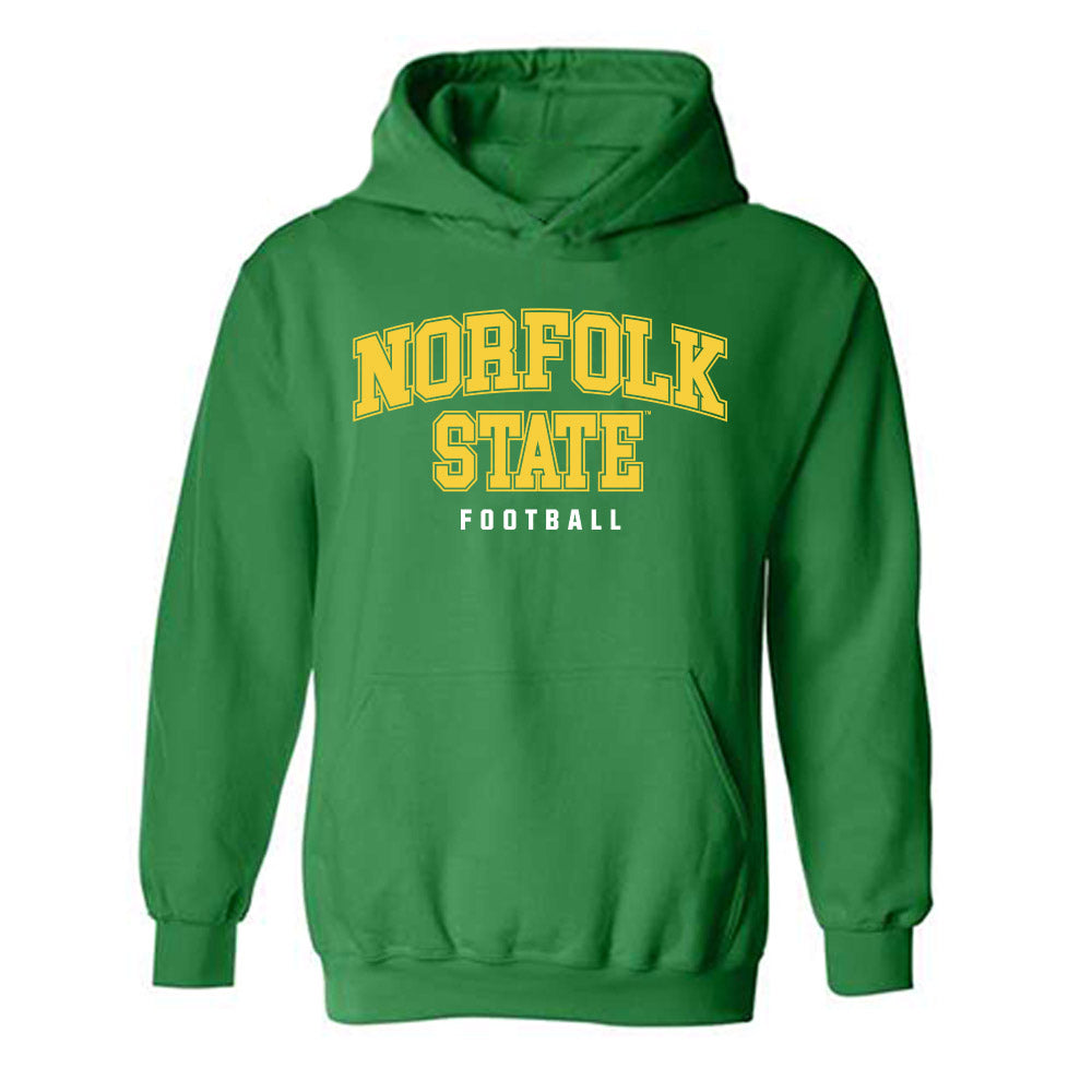 Norfolk State - NCAA Football : Mayoy McGodfred - Classic Shersey Hooded Sweatshirt-0