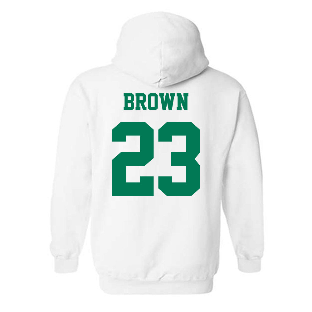 Norfolk State - NCAA Football : Jihad Brown - Classic Shersey Hooded Sweatshirt-1
