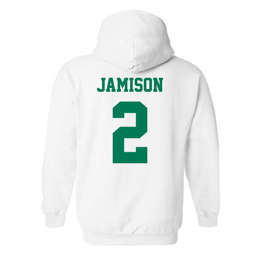 Norfolk State - NCAA Men's Basketball : Elijah Jamison - Classic Shersey Hooded Sweatshirt-1