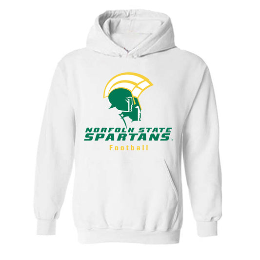 Norfolk State - NCAA Football : DaJean Golmond - Classic Shersey Hooded Sweatshirt-0