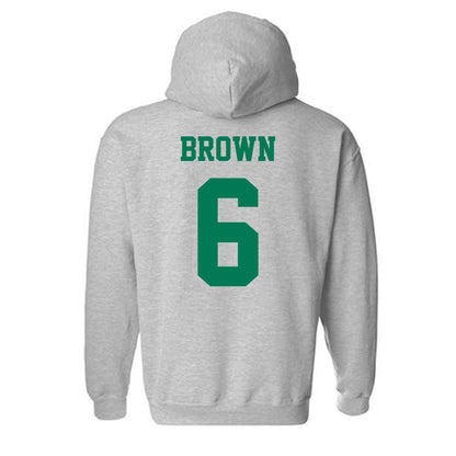 Norfolk State - NCAA Football : Jihad Brown - Classic Shersey Hooded Sweatshirt-1
