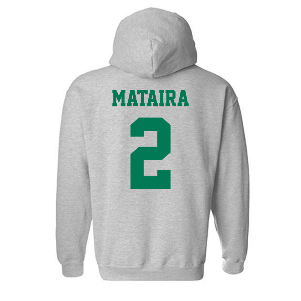 Norfolk State - NCAA Women's Volleyball : Jasmine Mataira - Classic Shersey Hooded Sweatshirt-1