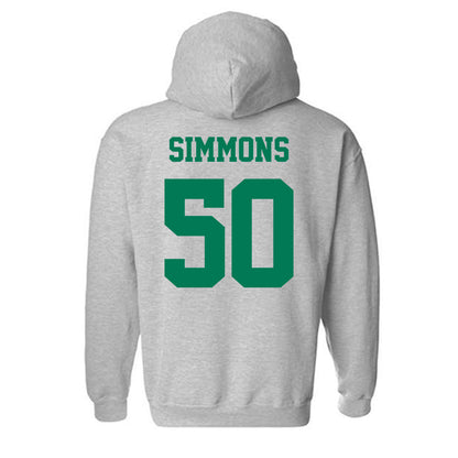 Norfolk State - NCAA Football : Damarion Simmons - Classic Shersey Hooded Sweatshirt-1