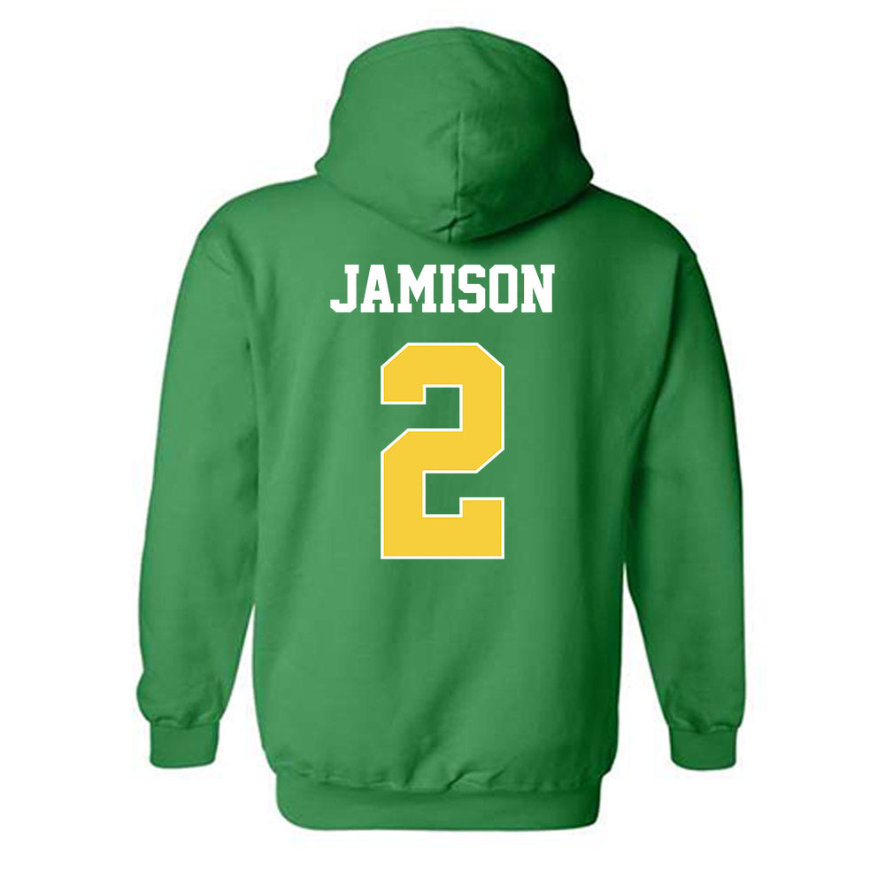 Norfolk State - NCAA Men's Basketball : Elijah Jamison - Classic Shersey Hooded Sweatshirt-1