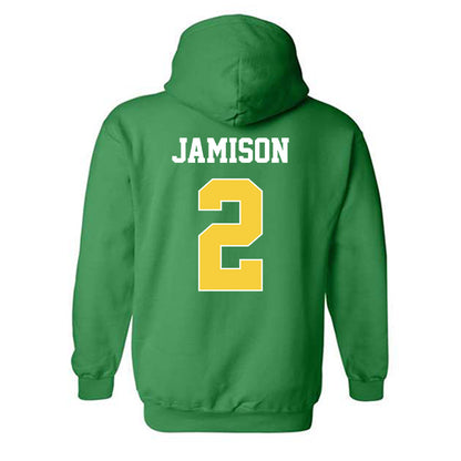 Norfolk State - NCAA Men's Basketball : Elijah Jamison - Classic Shersey Hooded Sweatshirt-1