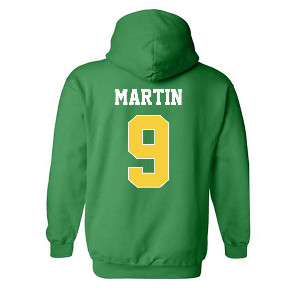 Norfolk State - NCAA Football : Javontay Martin - Classic Shersey Hooded Sweatshirt-1