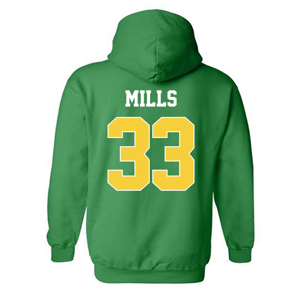 Norfolk State - NCAA Football : Edward Mills - Classic Shersey Hooded Sweatshirt-1