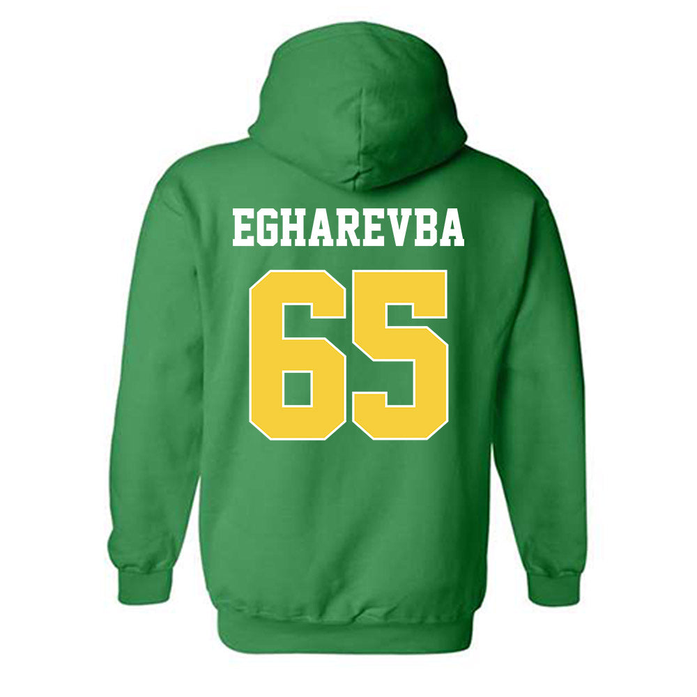 Norfolk State - NCAA Football : Samuel Egharevba - Classic Shersey Hooded Sweatshirt-1